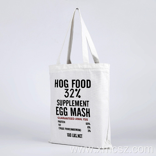 Advertising custom print shopping tote bag for gift